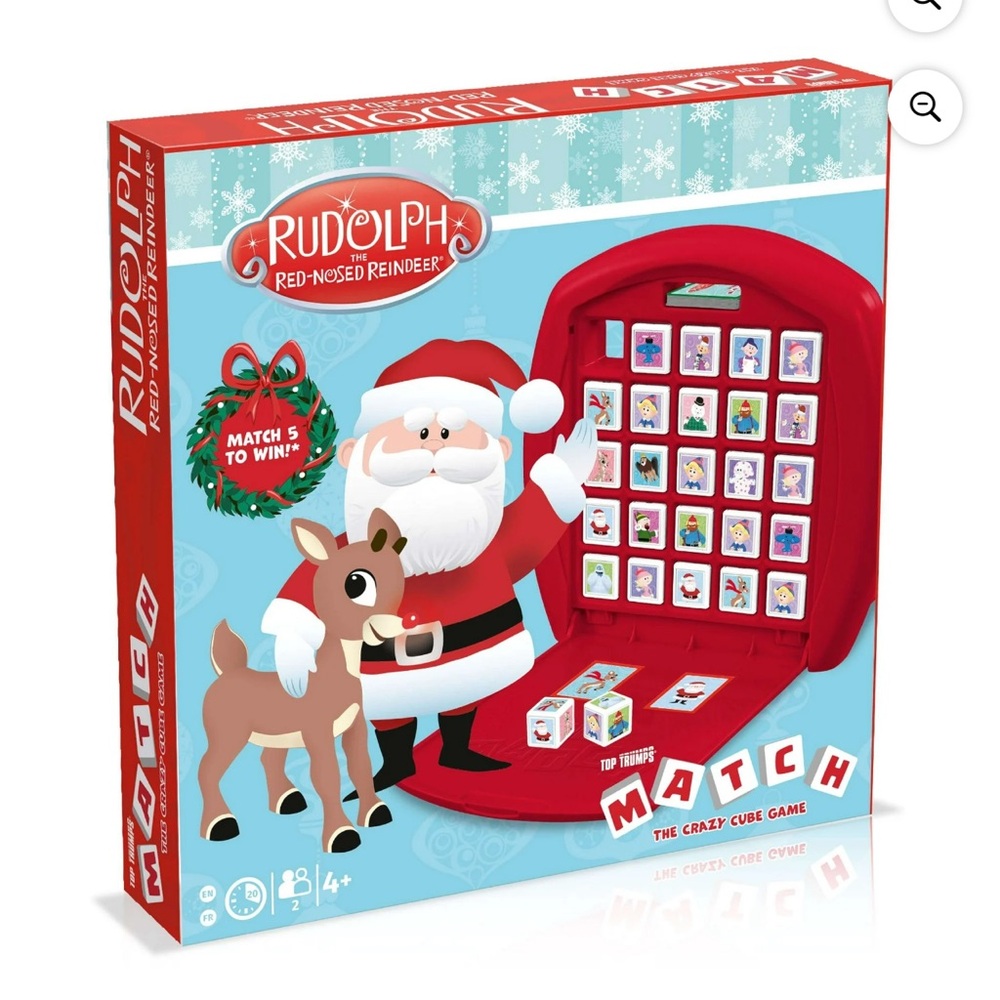 RUDOLPH THE RED NOSE REINDEER Top Trumps Matching Game CHRISTMAS 🎄 GIFT